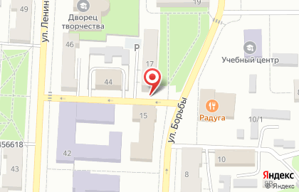 Продуктовый магазин в Челябинске на карте