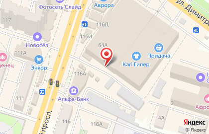 Фирменный магазин Агро-Белогорье в Левобережном районе на карте