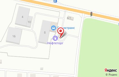 АЗС Нефтеторг на Комсомольской на карте