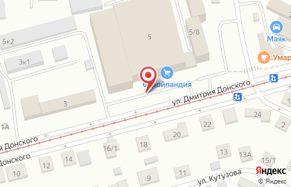 Оптовый центр Уфа-игрушка в Орджоникидзевском районе на карте