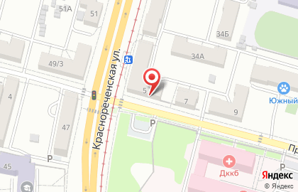 Официальный представитель АКВАФОР в г. Хабаровске Аквафор-Групп на Краснореченской улице на карте