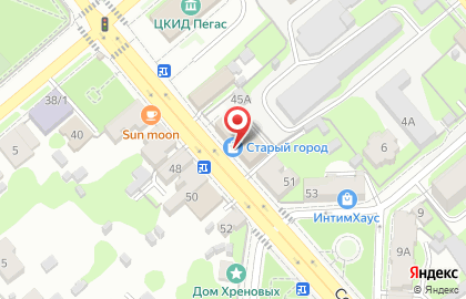 Торговый центр Старый город на карте