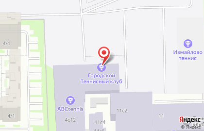 РГУФКСМиТ Теннисный центр на карте