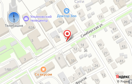 Современные Строительные Технологии на Симбирской улице на карте