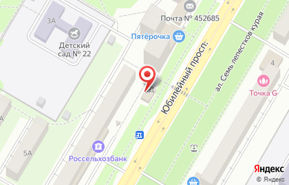 Магазин Красное & Белое в Уфе на карте