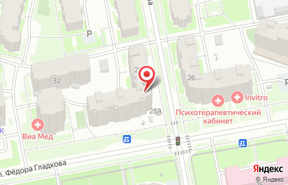 Квартирное бюро Крылья в Ленинском районе на карте