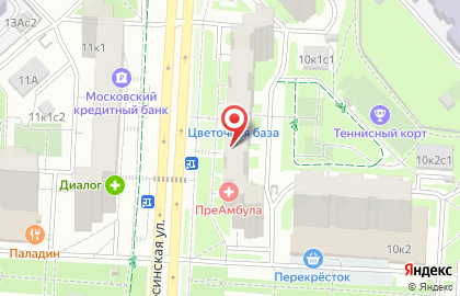 Магазин Домашний уют на Новокосинской улице на карте