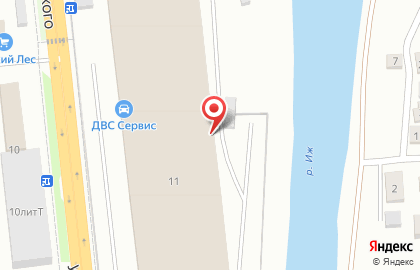 Автомагазин в Ижевске на карте