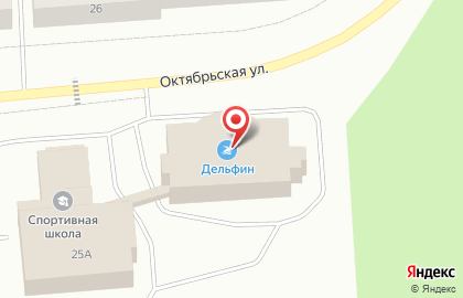 Детско-юношеская спортивная школа Детско-юношеская спортивная школа на Октябрьской улице на карте