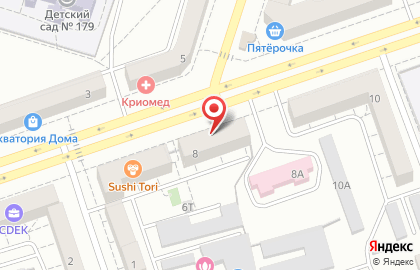 Магазин Мир хлопка на улице Героев Стратосферы на карте