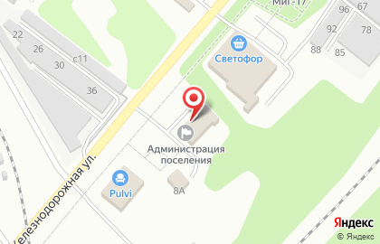 Управление Федеральной службы государственной регистрации, кадастра и картографии по Калужской области (1) на Железнодорожной улице на карте