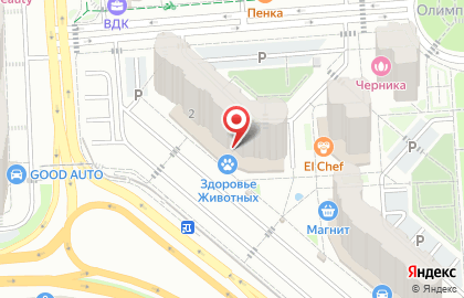 Торговая компания ЭТМ в Центральном районе на карте