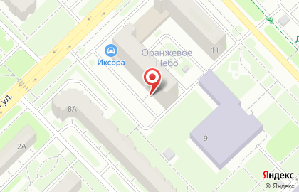 Жилой комплекс Оранжевое небо в Нижнем Новгороде на карте