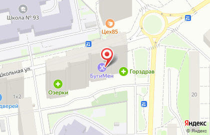 Магазин игрушек и товаров для творчества Идея в Пушкинском районе на карте