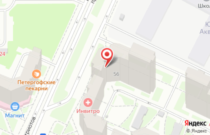 Детский клуб Песочница на Ленинском проспекте на карте