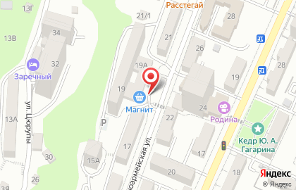 Магазин мясных полуфабрикатов Ермолинские полуфабрикаты на Красноармейской улице на карте