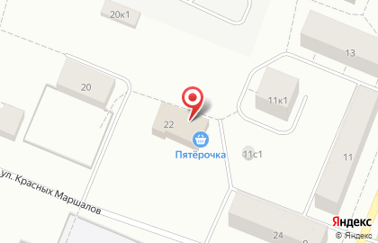 Магазин женской одежды Татьяна в Архангельске на карте
