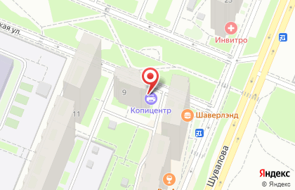 Мастерская Момент Сервис в Санкт-Петербурге на карте