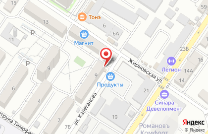 Ателье мод в Дзержинском районе на карте