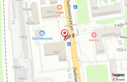 Магазин цветов в Москве на карте