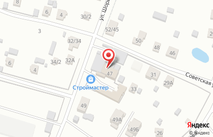 Строй мастер на улице Шорина на карте