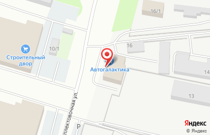 Магазин автотоваров Автогалактика в Ханты-Мансийске на карте