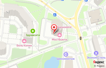Клуб кикбоксинга в Москве на карте