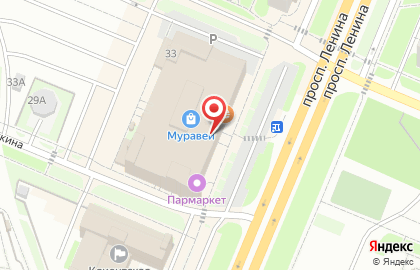Сервисный центр A-Service в ТЦ Муравей (центральный вход) на карте