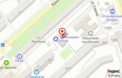 Промышленные технологии на Крымской улице на карте