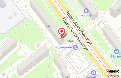 Компания Инновация на Ново-Вокзальной улице на карте