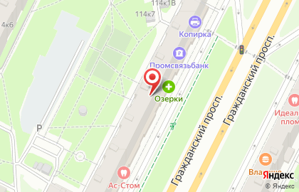 Товары для Дома на Гражданском проспекте на карте