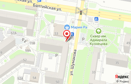 Коммерческий банк ФорБанк в Индустриальном районе на карте