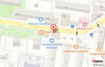 Букмекерская контора 1XСтавка на улице Писателя Маршака на карте