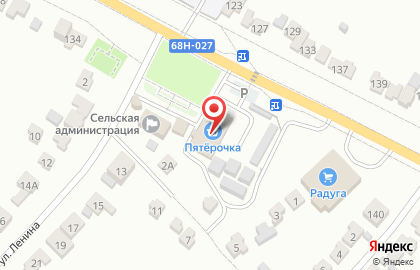 Супермаркет Пятерочка на Советской улице на карте