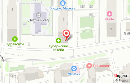 Магазин Феникс в Свердловском районе на карте