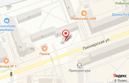 Магазин разливных напитков Ретро в Саяногорске на карте