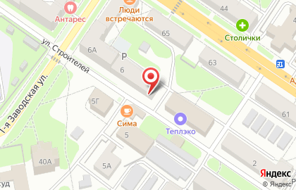 Лунное сияние на карте