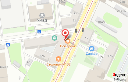 Бистро Столовая 32 на карте