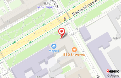 Мастерская по ремонту одежды на проспекте Большой В.О. на карте