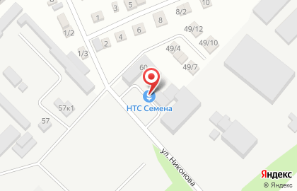 НТС на улице Никонова на карте