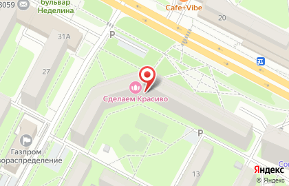 Ателье Очарование на улице М.И. Неделина на карте