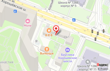 Кристалл на Хорошёвском шоссе на карте