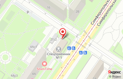 Главное управление МВД России по г. Москве Специальный приемник №1 для содержания лиц, подвергнутых административному аресту на карте
