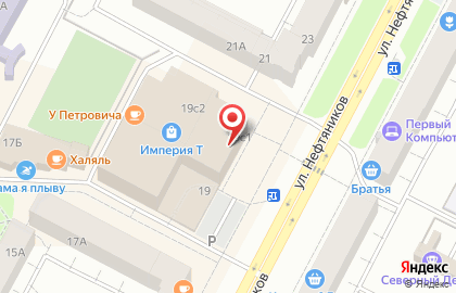 Магазин пряжи и аксессуары для вязания на карте