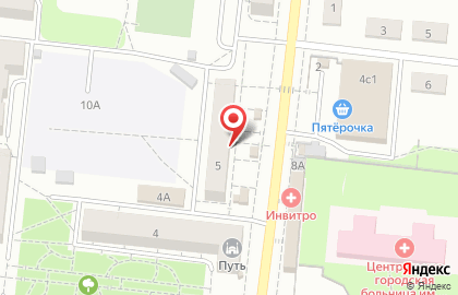 Аптечный пункт на Московской улице во Фрязино на карте