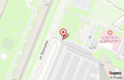 Автостоянка Топ Сервис на карте