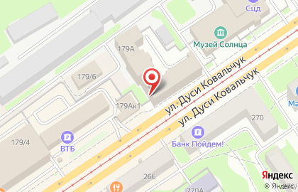 Интернет-магазин Лига Инструмента на улице Дуси Ковальчук на карте