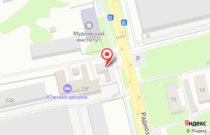 Автомойка во Владимире на карте