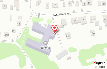 Средняя общеобразовательная школа, с. Столбище на карте