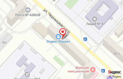 Салон-парикмахерская Багира Люкс на улице Чернышевского на карте